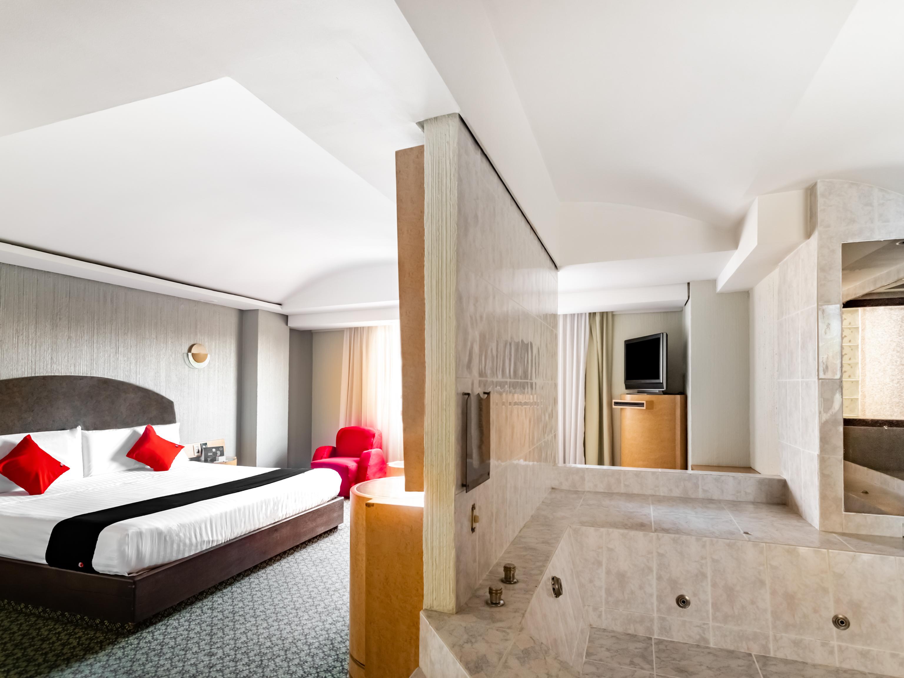 Capital O Andrade, Mexico City Ngoại thất bức ảnh A suite at the hotel